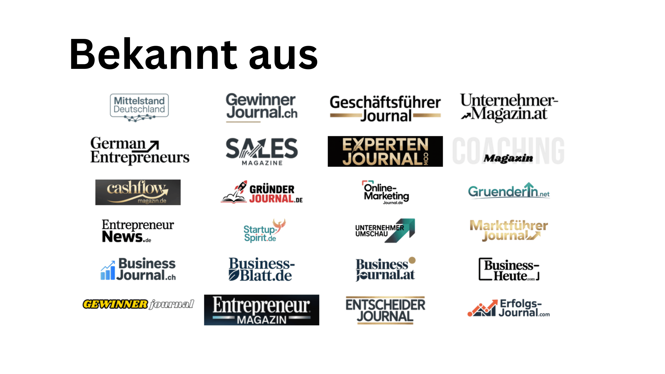 Bekannt aus